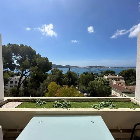 Superbe Vue Mer, Au Dernier Etage Avec Ascenseur, Avec Piscine لا سين سور مير